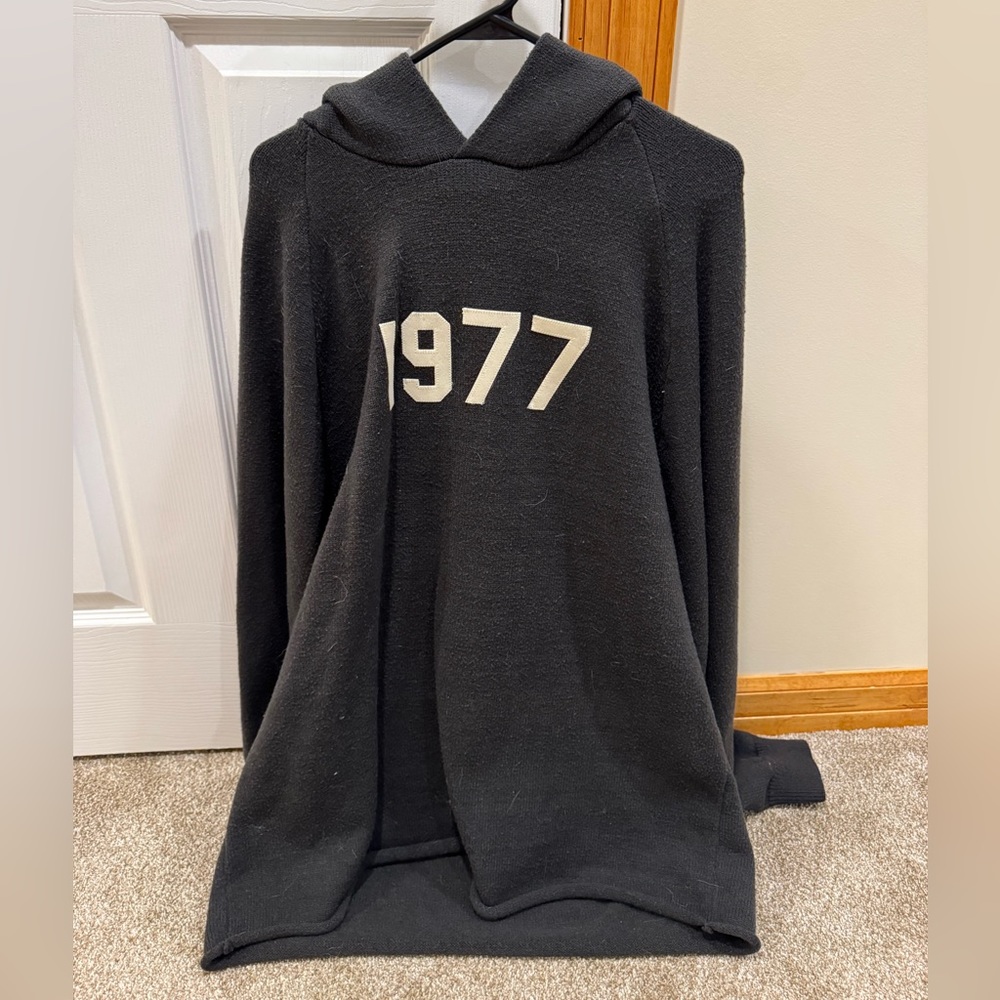 Fear of God Essentials “1977” Knit Hoodie XL